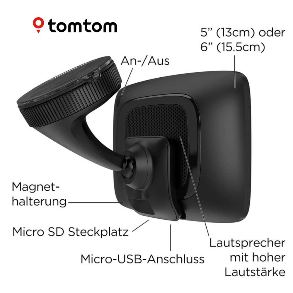 TomTom GO Essential Naviseade (6-tolline, ummikute vältimine TomTom Trafficu abil, Euroopa kaardiuuendused, käed-vabad, Wi-Fi kaudu uuendused) – pilt 7
