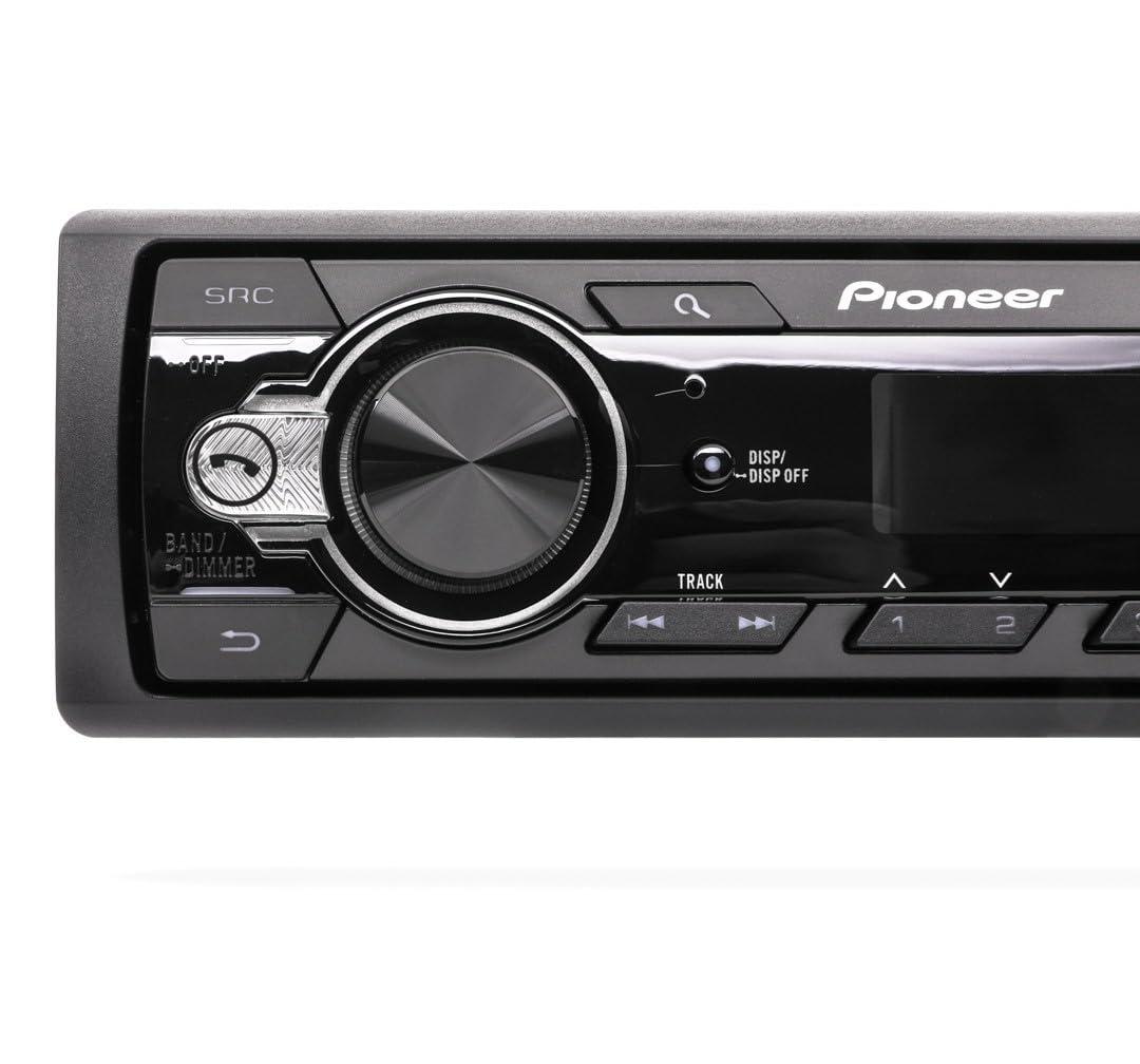 Pioneer MVH-330DAB, 1DIN autostereo RDS ja DAB+, USB, AUX sisend, Bluetooth, madal paigaldussügavus – lisavaade