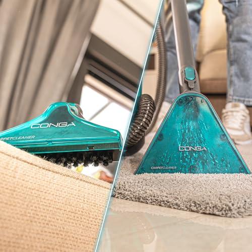 Cecotec vaipade ja polstrite puhastaja – tolmuimeja Conga CarpetClean 10000 EasyHome, 800W, 3L puhta vee paak, 1,5L musta vee paak, multifunktsionaalne puhastussüsteem, tarvikukomplekt – pilt 11