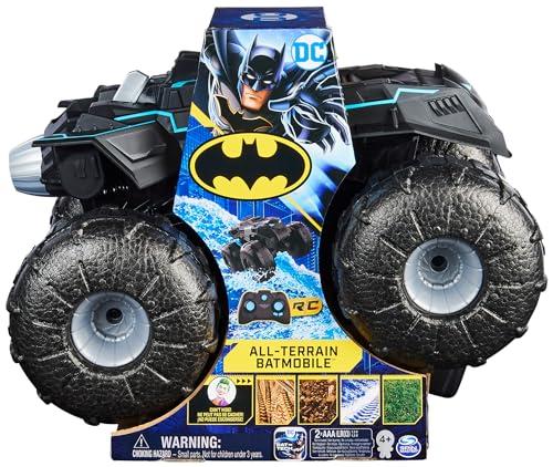 DC Batman Maastiku Batmobile – kaugjuhitav amfiibsõiduk maale ja vette, sobib 10 cm Batmani figuurile – pilt 10