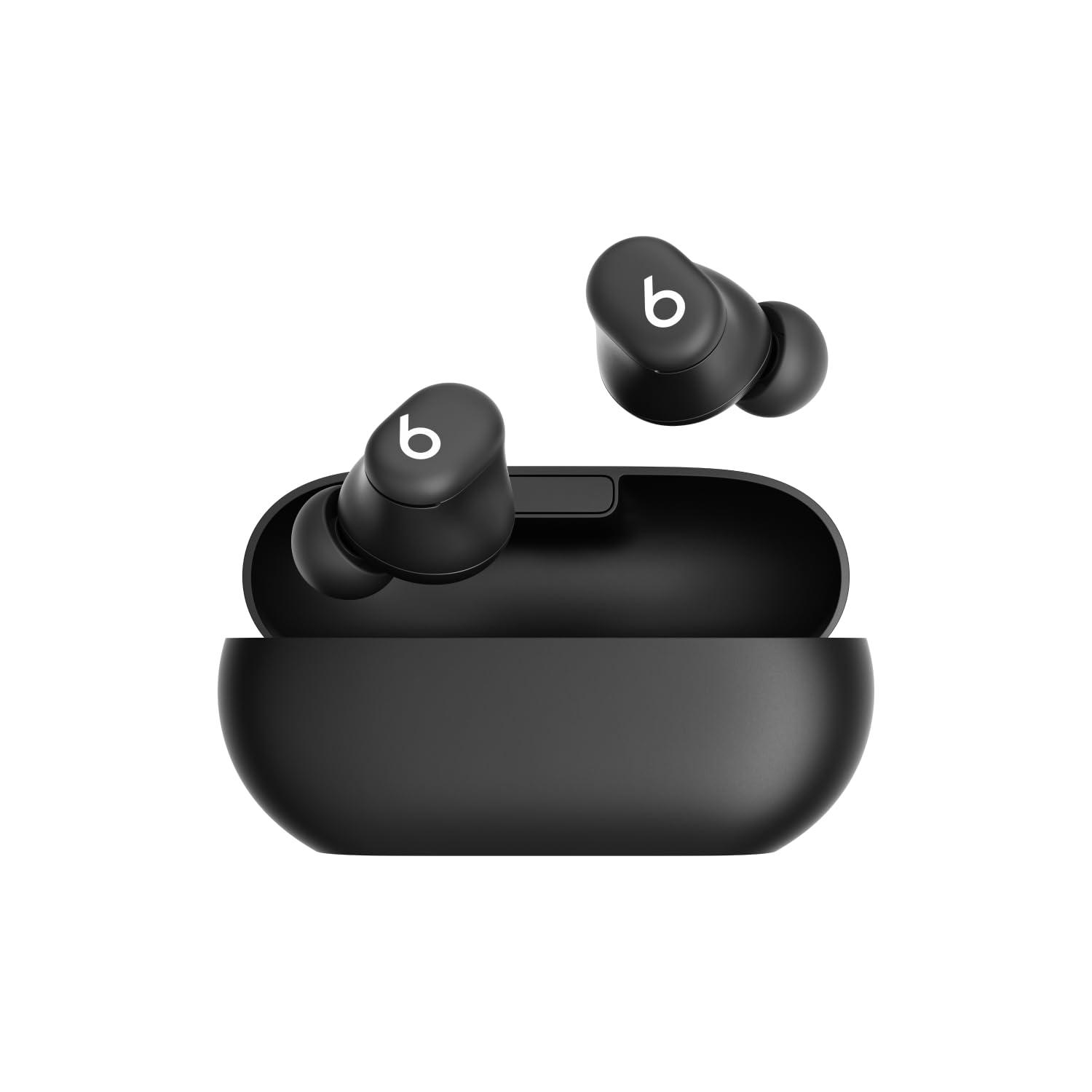 Beats Solo Buds – juhtmevabad Bluetooth In-Ear kõrvaklapid | 18 tundi aku kestvust | Apple & Android ühilduvus | Sisseehitatud mikrofon – Mattmust
