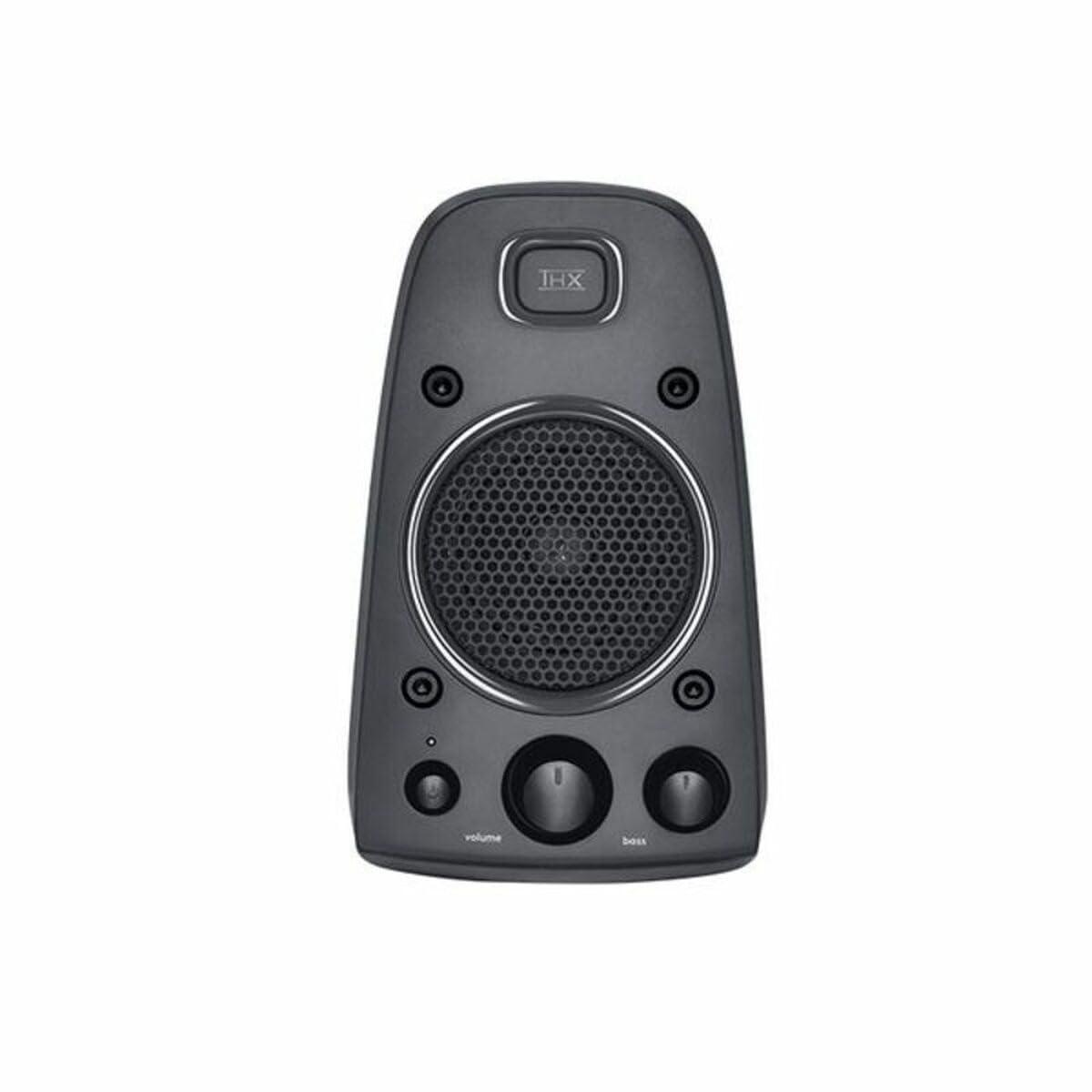 Logitech Z625 2.1 Kõlarisüsteem Subwooferiga, THX-sertifikaat, 400 W tippvõimsus, 3,5 mm sisend, RCA & Optiline Sisend, EL pistik, PC/TV/Tablet/PS4/Xbox/Wii – Must – lisavaade