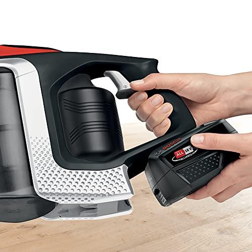 Bosch juhtmevaba akuga tolmuimeja Unlimited ProPower Serie 8 BSS81POW1, kotivaba, hügieenifilter, suur imemisvõimsus, pikk tööaeg, kiire laadimine, piludüüs, must – pilt 13