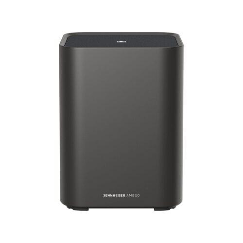 Sennheiser AMBEO Sub teleri ja muusika jaoks - EU-pistik - 3D Surround-heliga sügav ja võimas bass kuni 27 Hz - 8'' subwoofer 350W klass D võimendiga - ühilduv AMBEO Soundbar toodetega