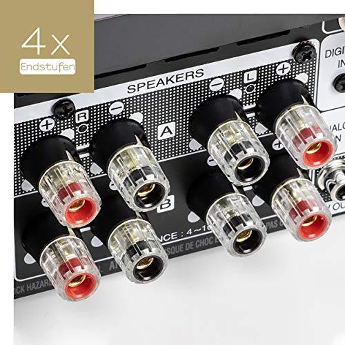Marantz Melody X (M-CR612) HiFi süsteem, CD-mängija, DAB+ raadio, muusika voogedastus, HEOS Multiroom, Bluetooth & AirPlay 2, Alexa ühilduvus, 2 optilist TV-sisendit – pilt 7
