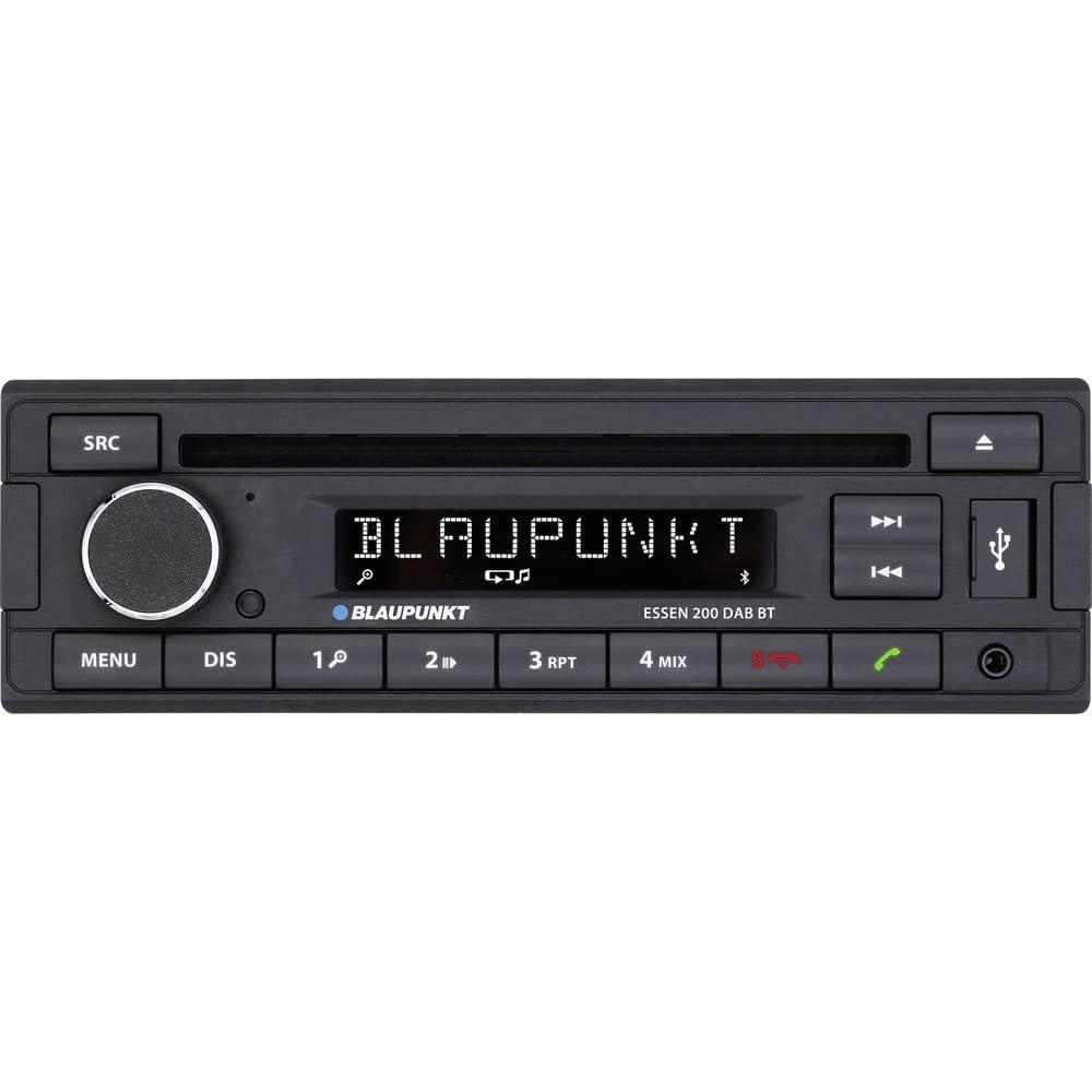 Blaupunkt Essen 200 DAB BT, 1-DIN autostereo, DAB+, Bluetooth, käed-vabad, USB, Aux-sisend, 200W