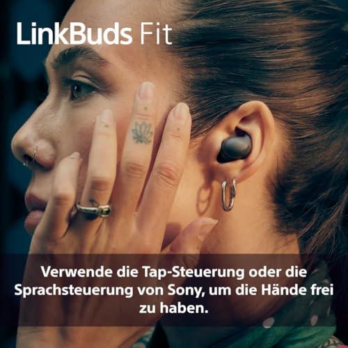 Sony LinkBuds Fit – Tõeliselt juhtmevabad mürasummutavad Bluetooth-kõrvaklapid – Mugav kogu päeva, IPX4, ümbritseva heli režiim, 21h aku kestvus, multipoint-ühendus, iOS & Android – Must – pilt 9