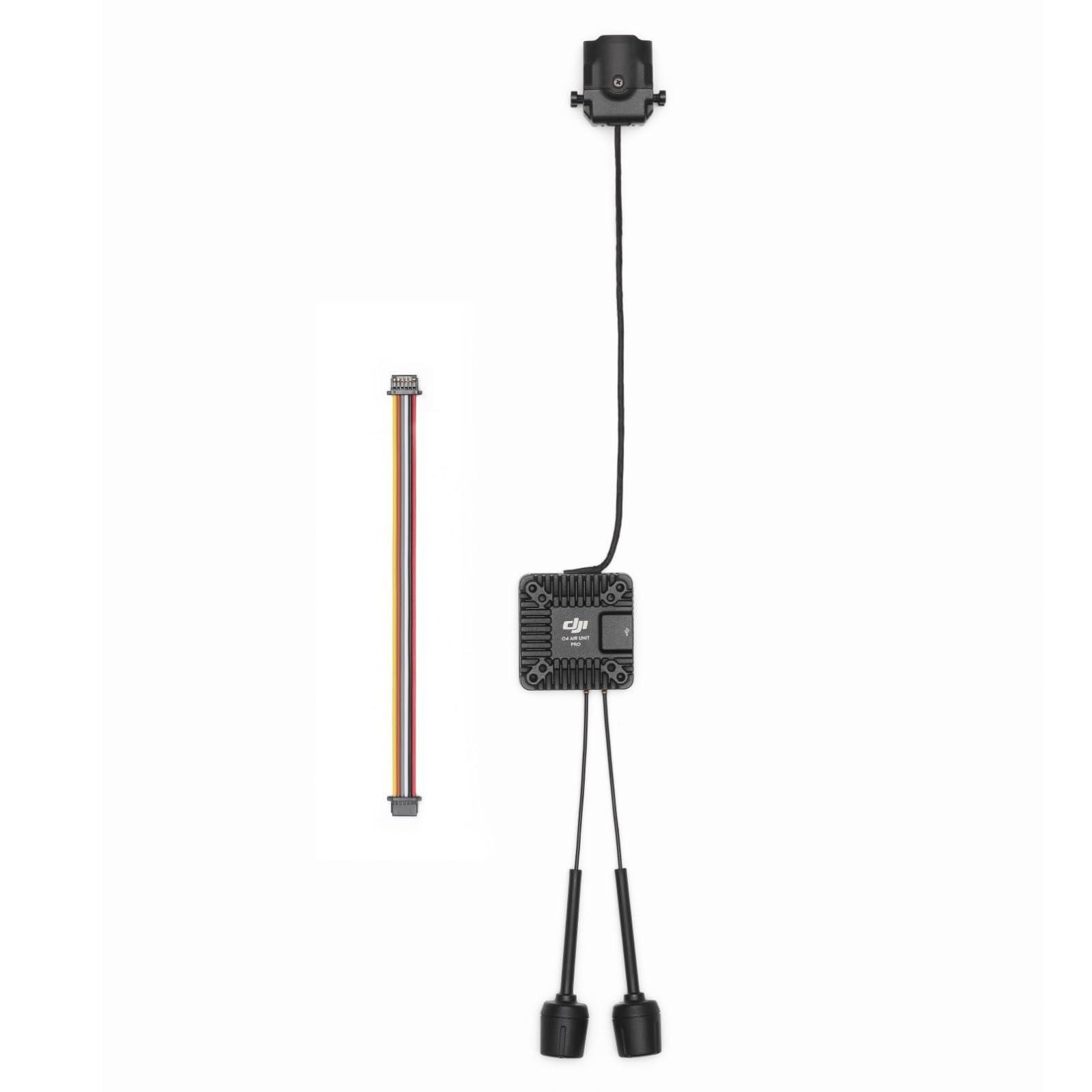 DJI O4 Air Unit Pro FPV droonile, digitaalne ülekandesüsteem, 15 ms latentsus, 15 km ulatus, 4K/120fps video, 155° vaateväli, 1/1,3-tolline CMOS-andur – detailne vaade