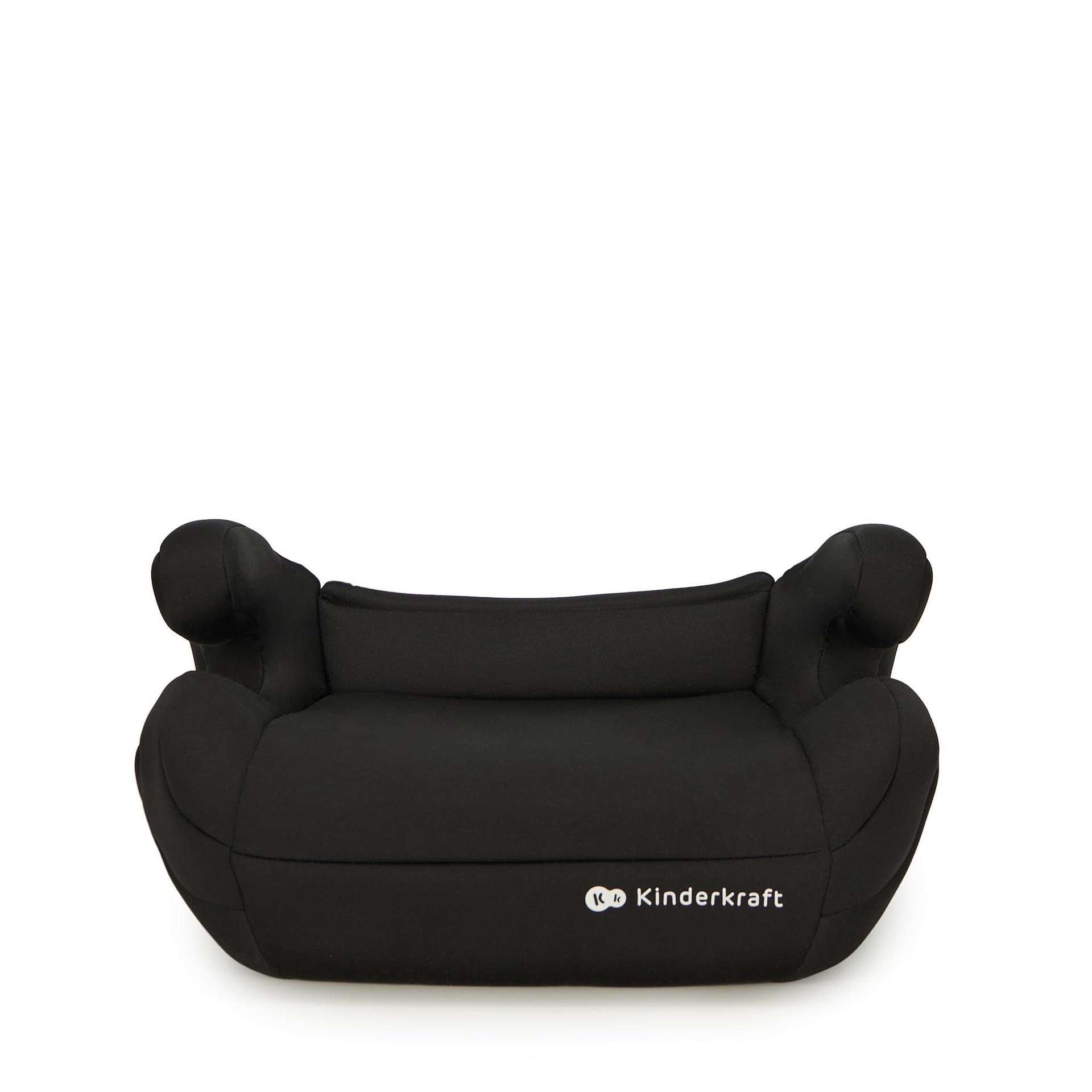 Kinderkraft I-SPARK i-Size turvatool, grupp 2/3, 100-150 cm, 3,5-12 aastat, 15-36 kg, kerge (4,5 kg), 3-punkti turvavöö, külgkaitse, must – pilt 8