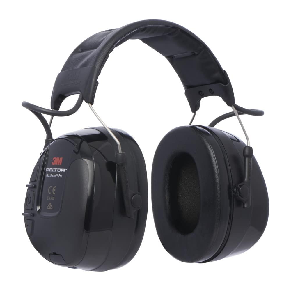 3M Peltor HRXS220A WorkTunes Pro FM raadioga kuulmiskaitse, 32dB – Usaldusväärne kõrvakaitse sisseehitatud raadioga – Ideaalne metsa-, põllumajandustöödeks ja mürarikasteks tegevusteks – pakend ja tarvikud
