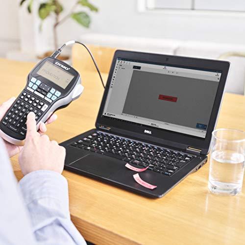 DYMO LabelManager 420P sildiprinter kohvris | Kaasaskantav etiketiprinter ABC-klaviatuuriga | Lisa D1-sildilintide rullid | D1-siltidele laiusega 6, 9, 12, 19 mm – pilt 11