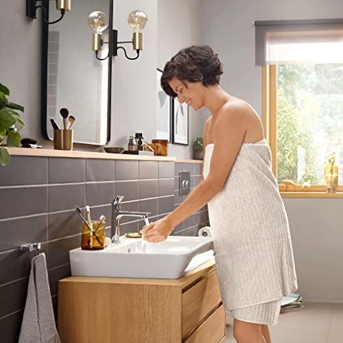 hansgrohe Rebris E – valamu segisti tõmbevardaga, kraanikausi segisti, voolukõrgus 109 mm, veesäästlik (EcoSmart), kroom, 72557000 – pilt 11