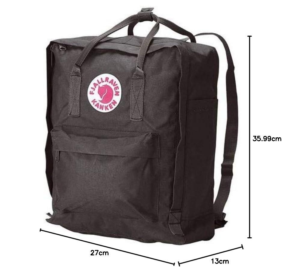 Fjällräven 23510 Kånken seljakott, must, 38 x 27 x 13 cm – pilt 7