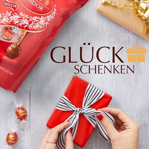 Lindt Šokolaad LINDOR Piimašokolaadi Trühvlid | 2 kg Kott | Umbes 155 LINDOR Piimašokolaadi Trühvlit Õrna Täidisega | Pralinee Kingitus | Suurpakk | Šokolaadikink – pakend ja tarvikud