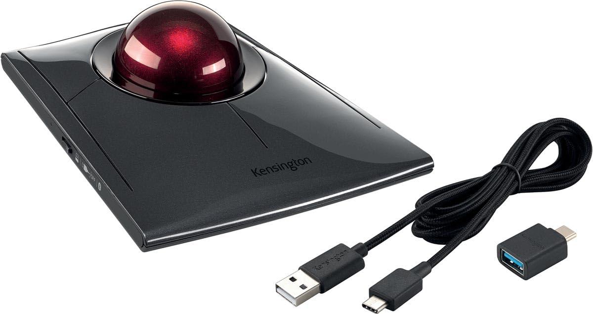 Kensington SlimBlade Pro Trackball Bluetooth Hiir, Ühildub Windowsi ja macOS-iga, PC ja Sülearvuti, Parema- ja Vasakukäelistele, Optiline Jälgimine (K72080WW) – kasutusnäide