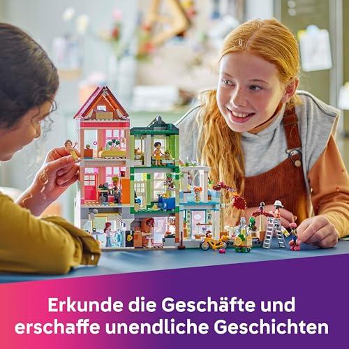 LEGO Friends Heartlake City elamu- ja ostutänav, ehituskomplekt rollimängudeks 9 tegelaskujuga (sh 7 minifiguuri) ja 3 kassiga, kingitus tüdrukutele ja teismelistele, mängumaja 42670 – pilt 8