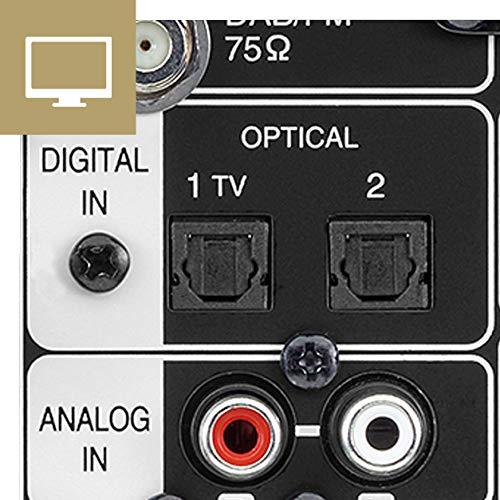 Marantz Melody X (M-CR612) HiFi süsteem, CD-mängija, DAB+ raadio, muusika voogedastus, HEOS Multiroom, Bluetooth & AirPlay 2, Alexa ühilduvus, 2 optilist TV-sisendit – pilt 8