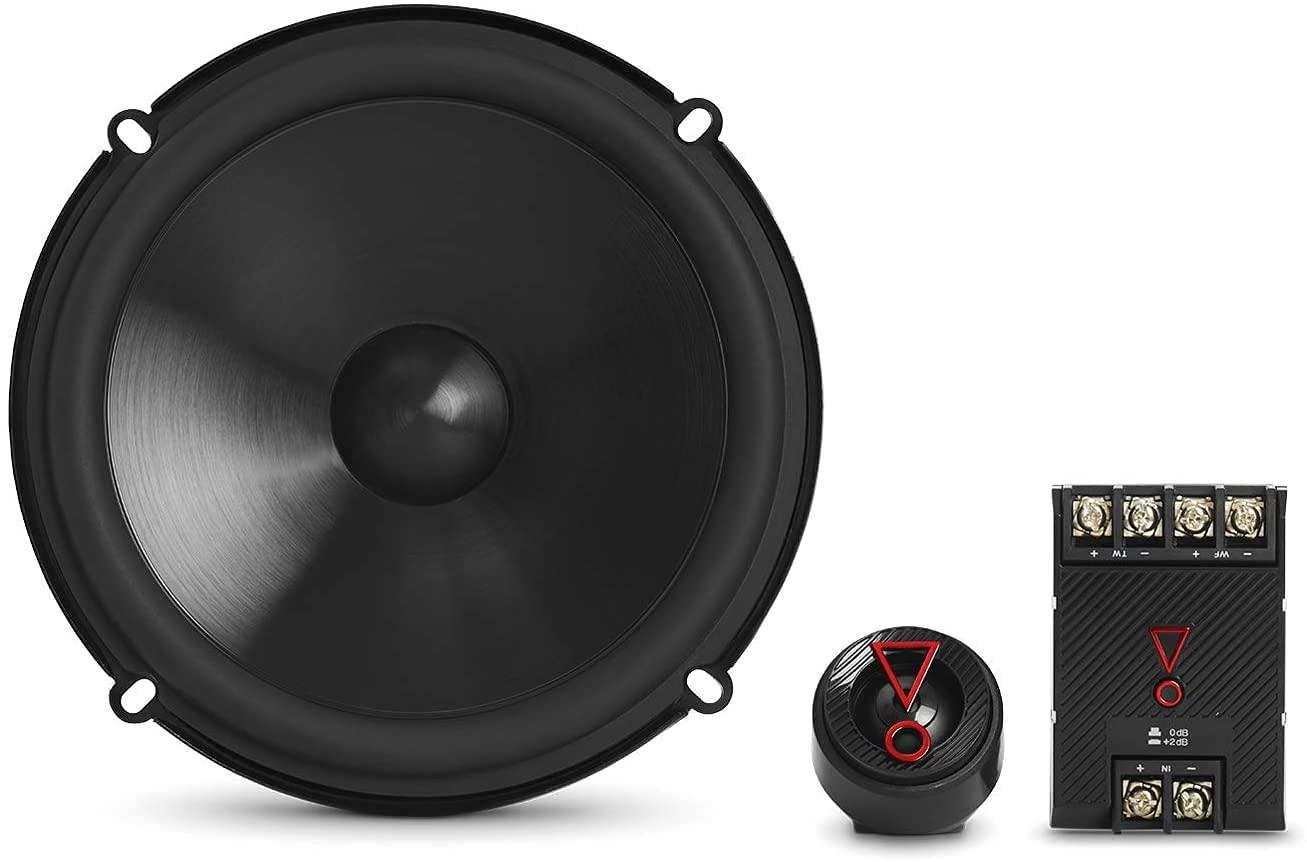 JBL Stage3 607C 2-Teeline Auto Helisüsteem – 250 W Komponentkõlarid 16 cm paigaldamiseks – pakend ja tarvikud