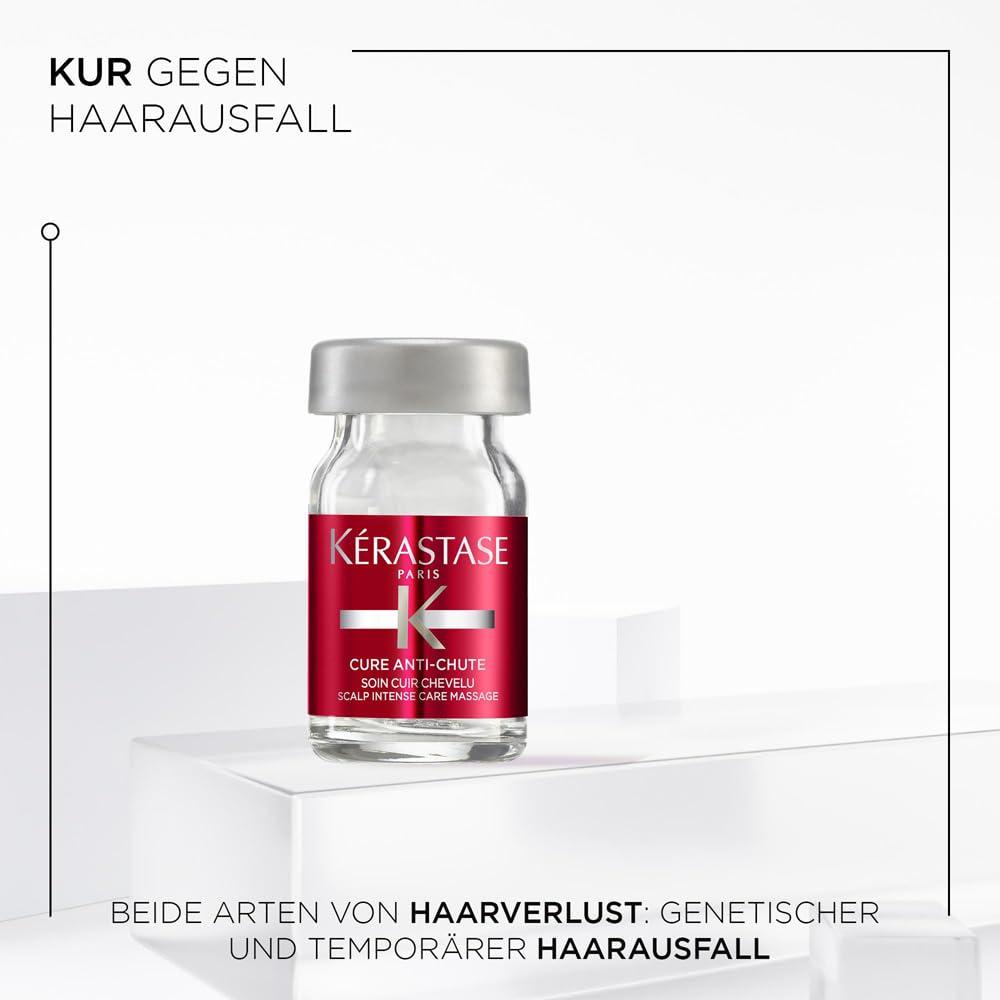 Kérastase intensiivne juuksehooldus kõikidele juuksetüüpidele – Juuste kasvu ja tugevdamise jaoks, Cure Anti-Chute X42 juuksehooldus, Spécifique, 42 x 6 ml – detailne vaade