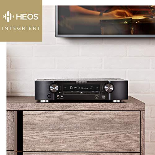 Marantz NR1510 5.2-kanaliline AV-vastuvõtja, HiFi võimendi, 50W, 4K, Dolby Audio, HEOS, 6 HDMI-sisendit, Bluetooth, WiFi – Must – pilt 11