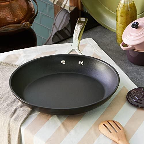 Le Creuset alumiiniumist mittenakkuv pann, Ø 28 cm, sobib kõigile pliiditüüpidele, sealhulgas induktsioonile, antratsiit/hõbe, 51112280010002 – pilt 11