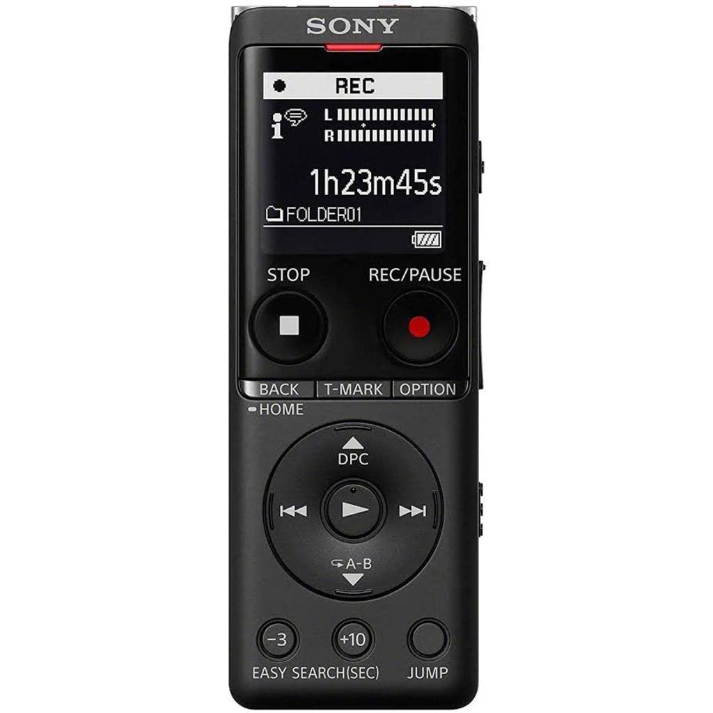 Sony ICD-UX570B digitaalne diktofon (OLED-ekraan