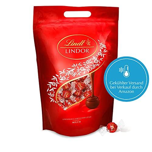 Lindt Šokolaad LINDOR Piimašokolaadi Trühvlid | 2 kg Kott | Umbes 155 LINDOR Piimašokolaadi Trühvlit Õrna Täidisega | Pralinee Kingitus | Suurpakk | Šokolaadikink – pilt 10