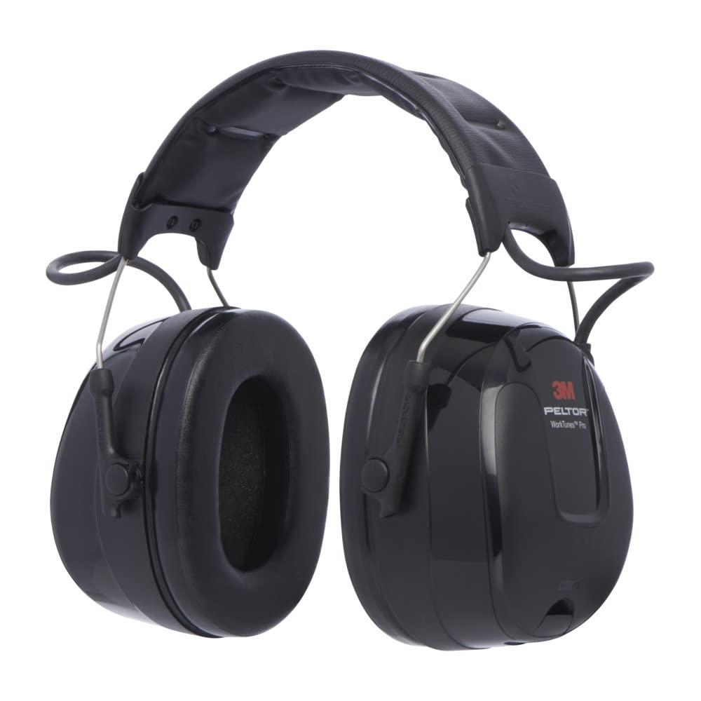 3M Peltor HRXS220A WorkTunes Pro FM raadioga kuulmiskaitse, 32dB – Usaldusväärne kõrvakaitse sisseehitatud raadioga – Ideaalne metsa-, põllumajandustöödeks ja mürarikasteks tegevusteks