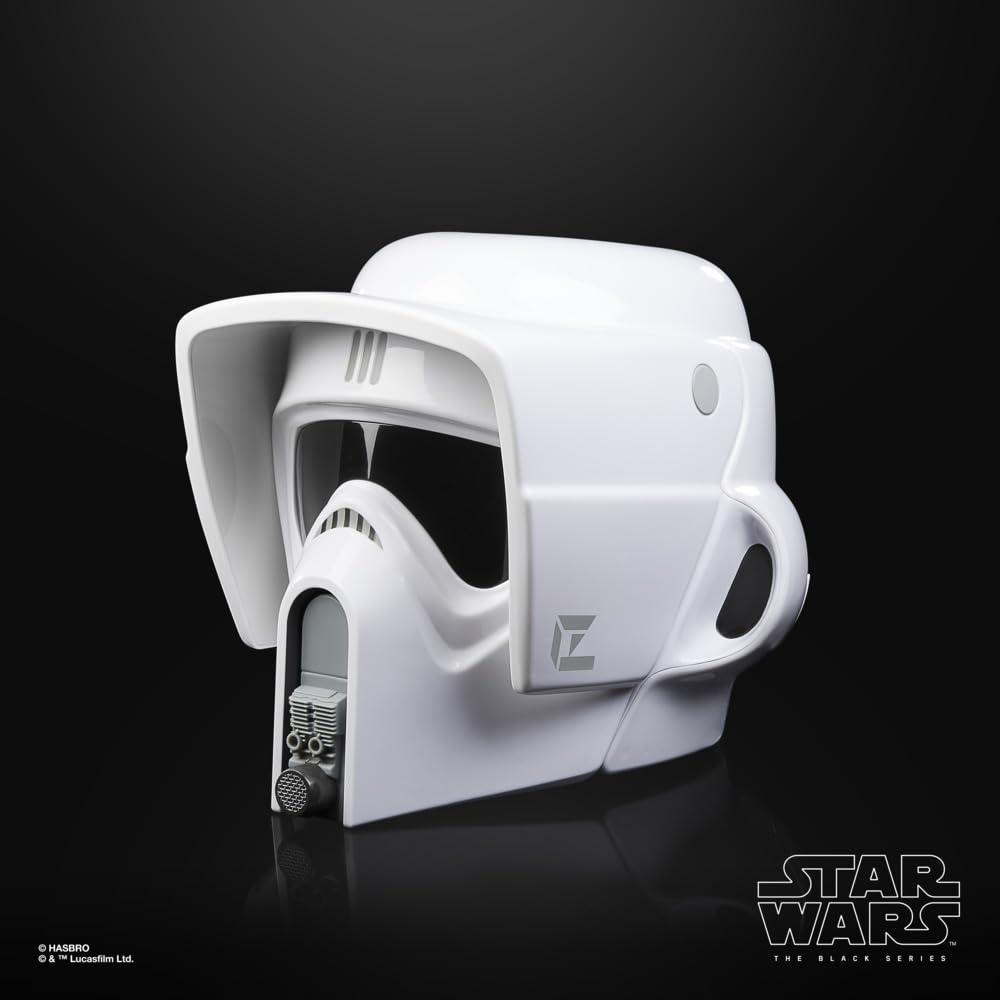 Star Wars The Black Series Scout Trooper elektrooniline kiiver – Jedi tagasitulek, täiskasvanutele – detailne vaade