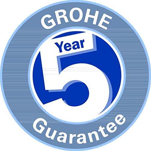 GROHE BauEdge – Ühe käepidemega kraanikausi segisti (ühe auguga paigaldus, 360° pööratav), kroom, 31367000 – pilt 8