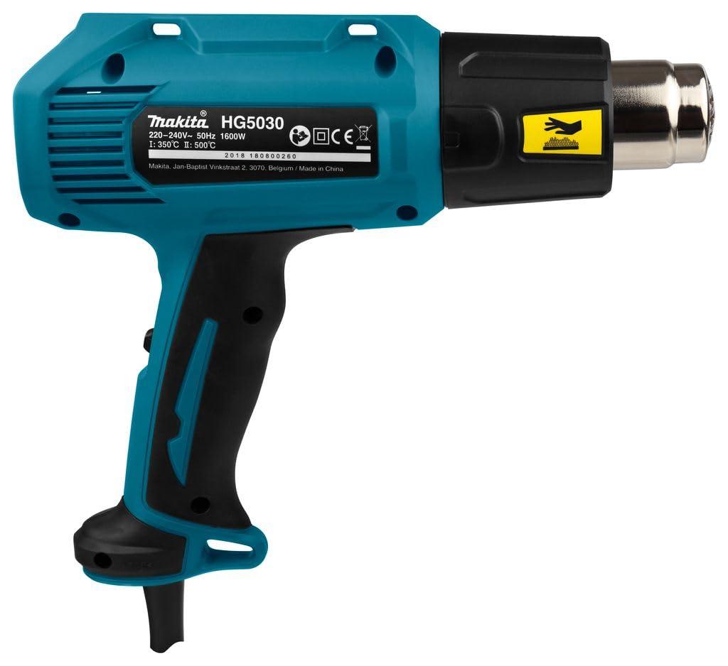 Makita HG5030K kuumapuhurikomplekt 1 600 W, keskmine – lisavaade