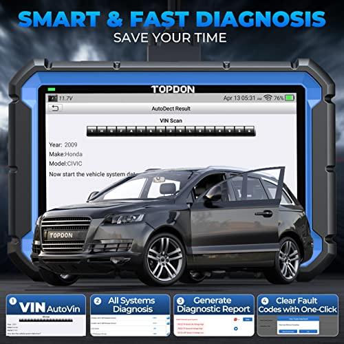 TOPDON ArtiDiag Pro autodiagnostikaseade – veebipõhine kodeerimine, kahesuunaline juhtimine, kõigi süsteemide diagnostika OE-tasemel, 35+ hooldusfunktsiooni, 2 aastat tasuta värskendusi – pilt 7