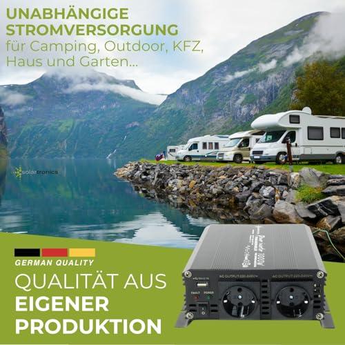 Solartronics pingemuundur NM1000 12V 1000W MUST – 2000W tipvõimsus – Muundur 12V-230V – Ühildub plii- ja AGM-akudega – Schuko & USB ühendus – pilt 7