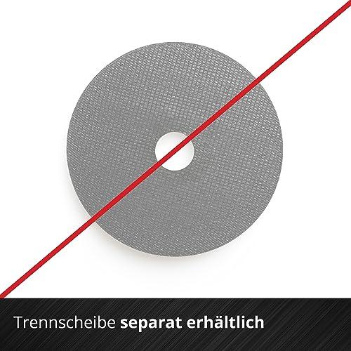 Einhell Professional akuga nurklihvija AXXIO 18/125 Q Li-Solo Power X-Change (18 V, 700 W, 125 mm ketta Ø, 33 mm lõikesügavus, harjavaba mootor, Quick-Fix mutter, ilma lõikeketata, ilma akuta) – pilt 10