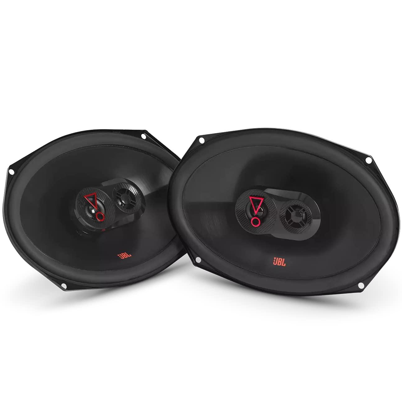 JBL Stage3 9637F 3-suunaline auto kõlarikomplekt Harman Kardonilt ilma võreta – 375W ovaalsed autokõlarid – 6″ x 9″ (152 mm x 230 mm)