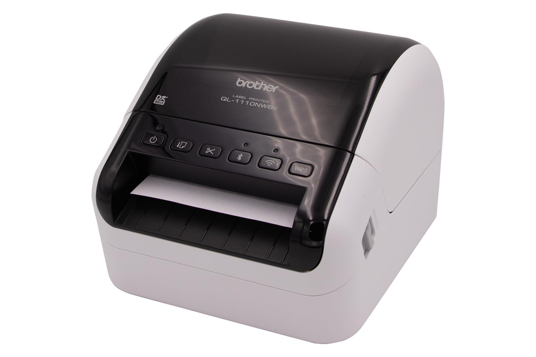 Brother Etiketiprinter QL-1110NWBc, Must/Valge – pakend ja tarvikud