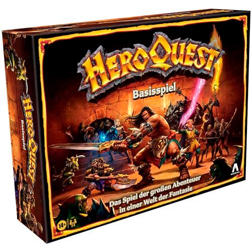 Avalon Hill HeroQuest Baasmäng, Dungeon Crawler fantaasia-seiklusmäng miniatuuridega, alates 14. eluaastast, 2–5 mängijale – lisavaade