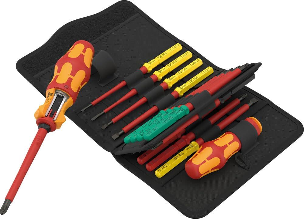Wera 05006618001 Kraftform Kompakt VDE 17 RA 1, 17-osaline