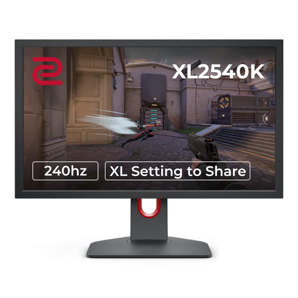 BenQ ZOWIE XL2540K Esports mängimonitor | 24,5-tolline 240Hz XL Setting to Share | 120Hz ühilduvus PS5 ja Xbox Series X-iga