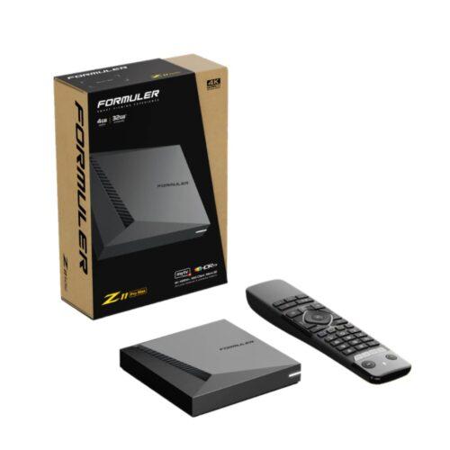 Formuler Z11 Pro Max 4K Android 11 Dual Band 5G Gigabit LAN 4GB RAM 32GB mälu koos Premium IR1 puldiga