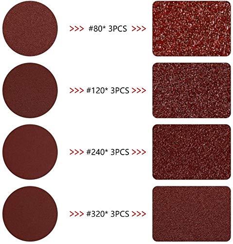 SPTA Poleerimismasin 125mm/150mm/180mm – Reguleeritava Kiirusega Poleerija 1200W, Komplekt Auto, Paadi ja Mootorratta Poleermiseks – pilt 7