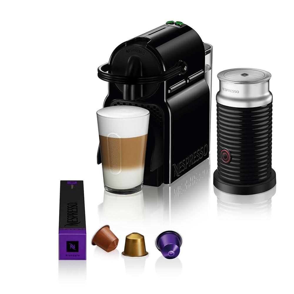 DeLonghi Nespresso EN 80.BAE Inissia ja Milk – Kohvimasin ja Piimavahustaja