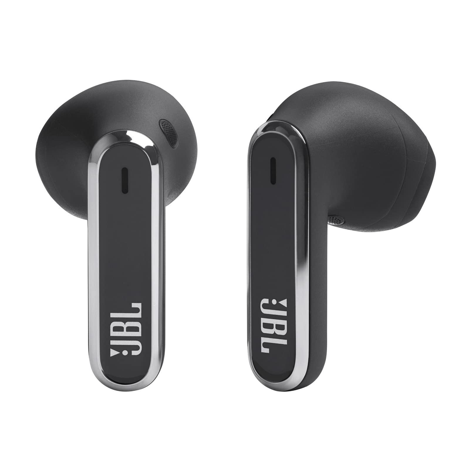 JBL Live Flex – Juhtmevabad In-Ear Bluetooth Kõrvaklapid 40-tunnise aku tööajaga – Mürasummutavad ja veekindlad – Must