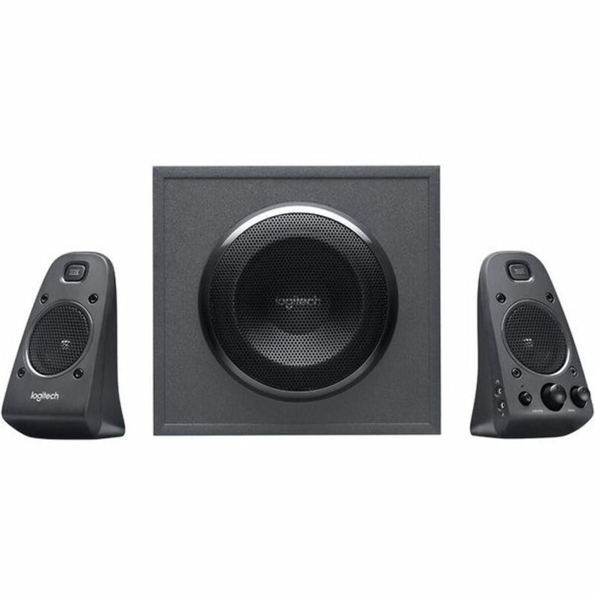 Logitech Z625 2.1 Kõlarisüsteem Subwooferiga, THX-sertifikaat, 400 W tippvõimsus, 3,5 mm sisend, RCA & Optiline Sisend, EL pistik, PC/TV/Tablet/PS4/Xbox/Wii – Must – kasutusnäide