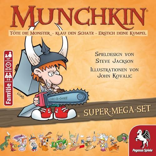 Pegasus Spiele Munchkin Fantaasia Super-Mega-Komplekt – detailne vaade