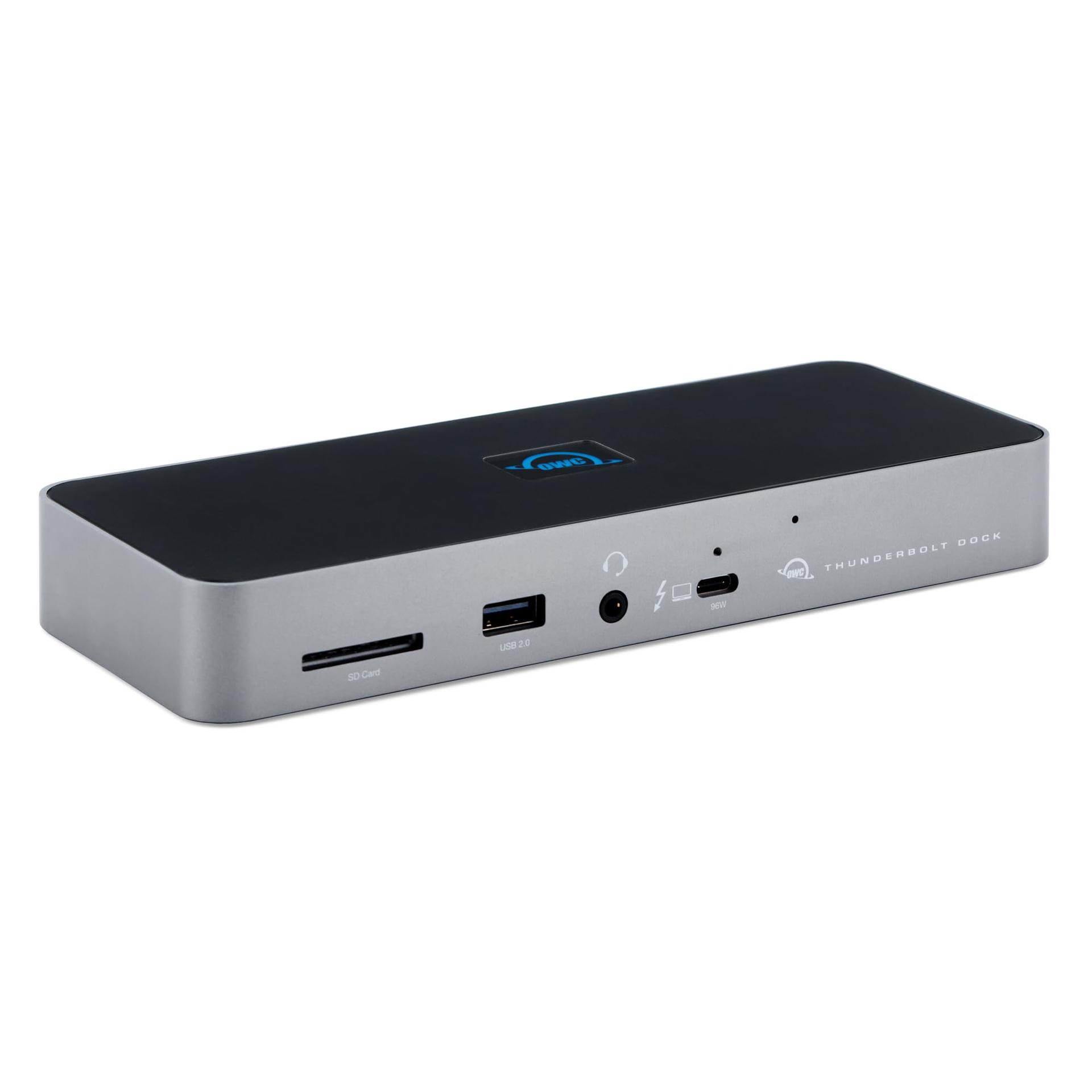 OWC Thunderbolt 4 Dock dokkimisjaam, hall/must, USB, SD OWCTB4DOCK