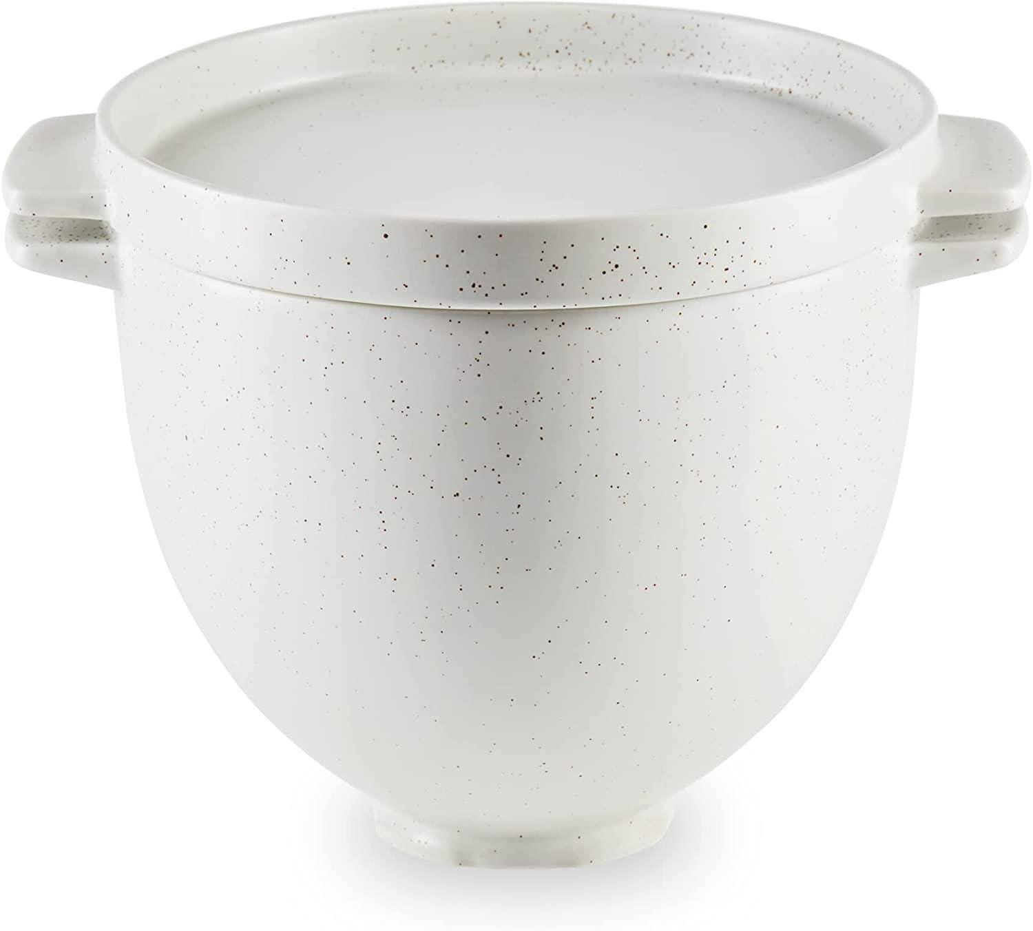 KitchenAid lisatarvik – leivaküpsetuskauss kaanega – 5KSM2CB5BGS – keraamiline taignakauss KitchenAid köögikombainile