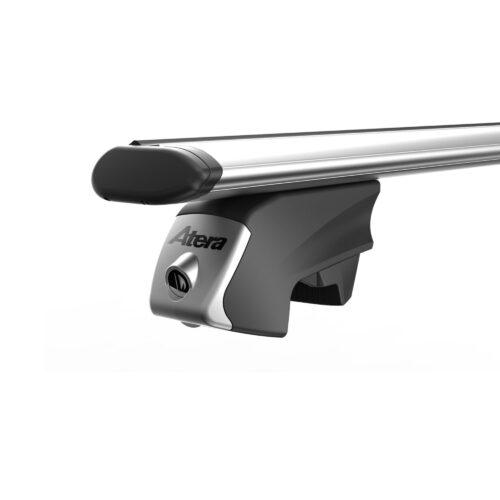 Atera 048522 auto katuseraam Signo RTD - Aero profiil hõbedane - autodele integreeritud katuseraamiga - teras 122 cm