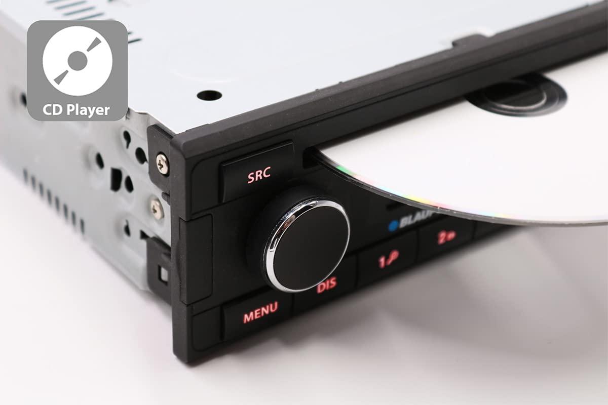 Blaupunkt Milano 200 BT, must, 1-DIN autostereo – lisavaade