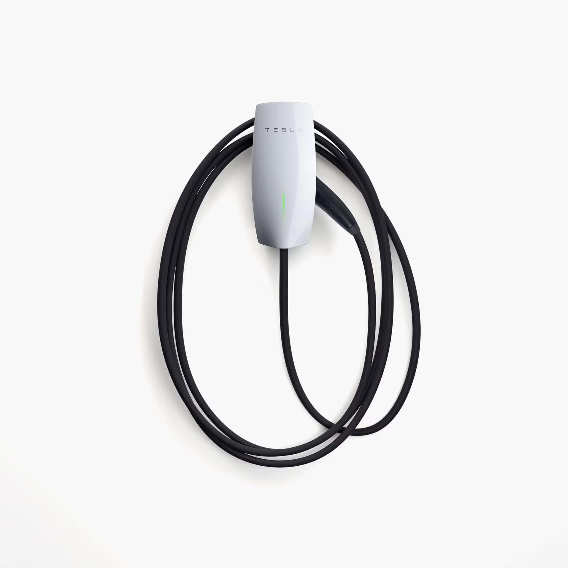 Tesla seinakinnitus | Type 2 | Ühildub kõigi elektriautodega | Ühe- ja kolmefaasiline | Kuni 22 kW | Kaabel kaasas